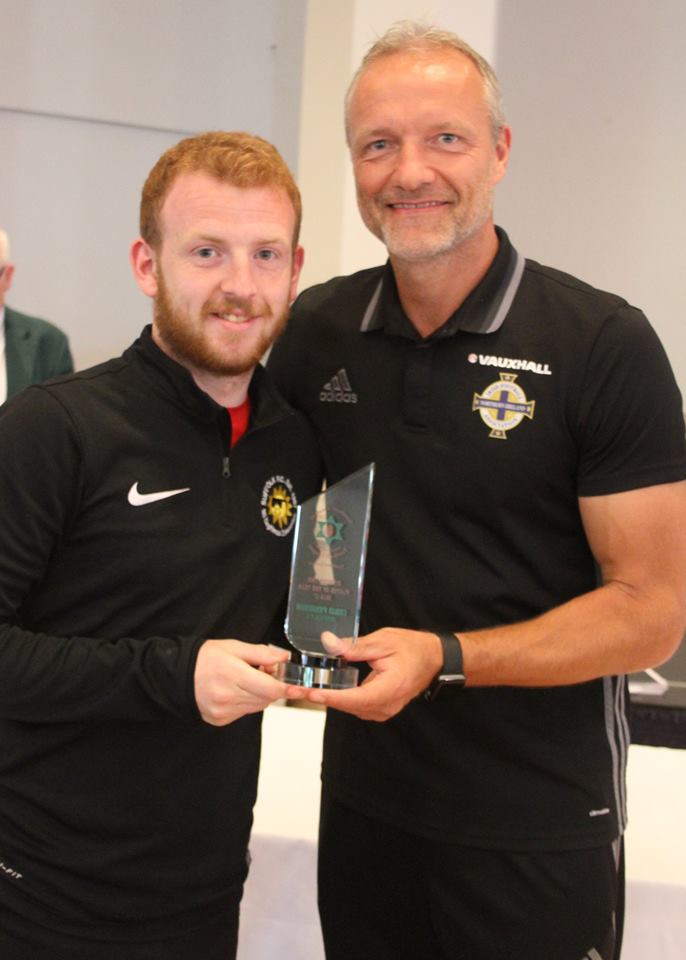 2nd Division Player of the Year Chris Ferguson 